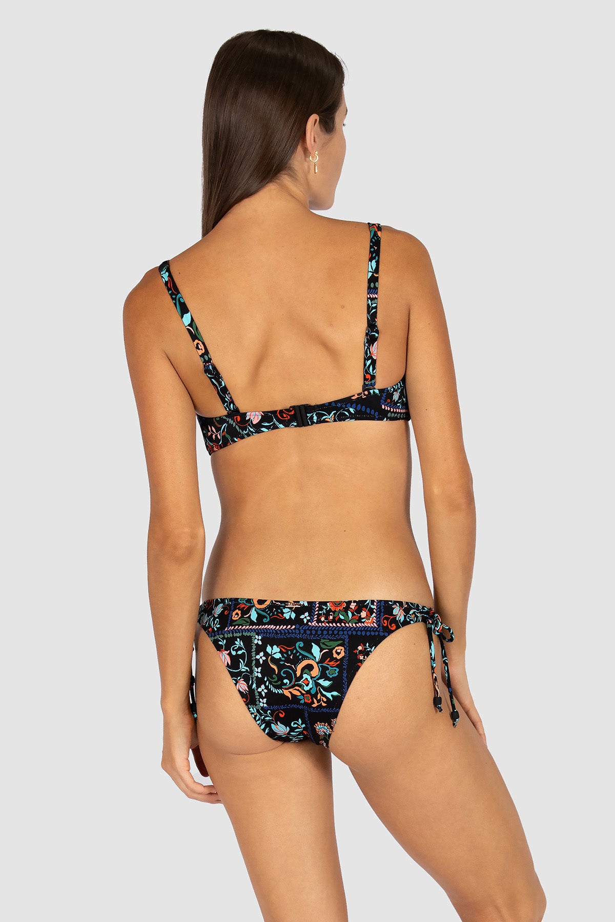 La Condesa Underwire Square Neck Bikini Bra Top