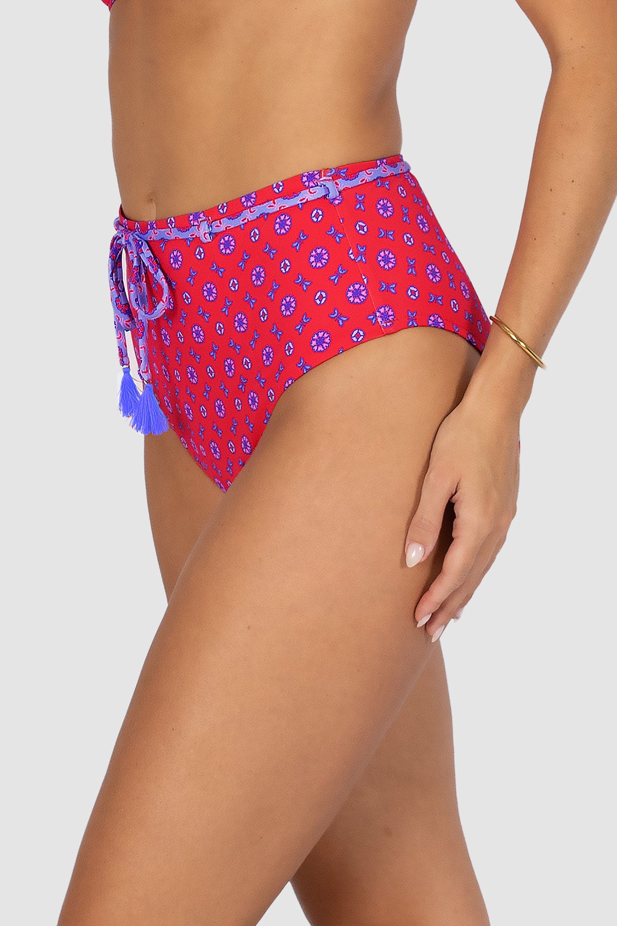 Kasbah High Waist Bikini Bottom