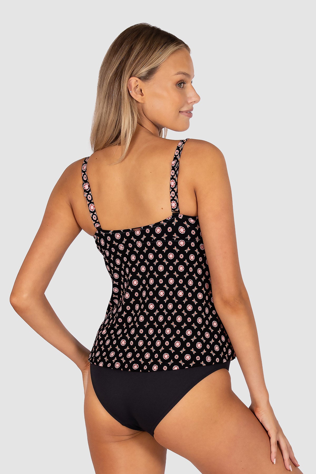 Kasbah D/E Cup Ruched Front Singlet Top