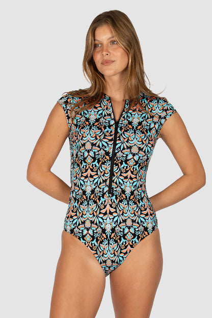 Free Spirit Zip Surfsuit Swimwear