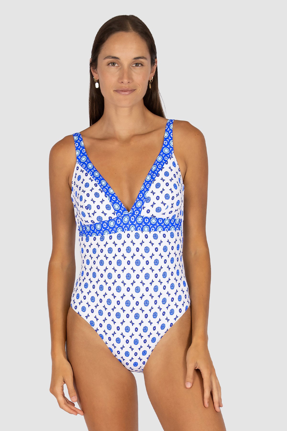 Kasbah Multi Fit Longline One Piece Swimsuit