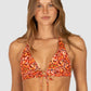 Free Spirit Longline Halter Bikini Bra Top