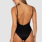 Rococco Minimalist High Leg One Piece Swimsuit
