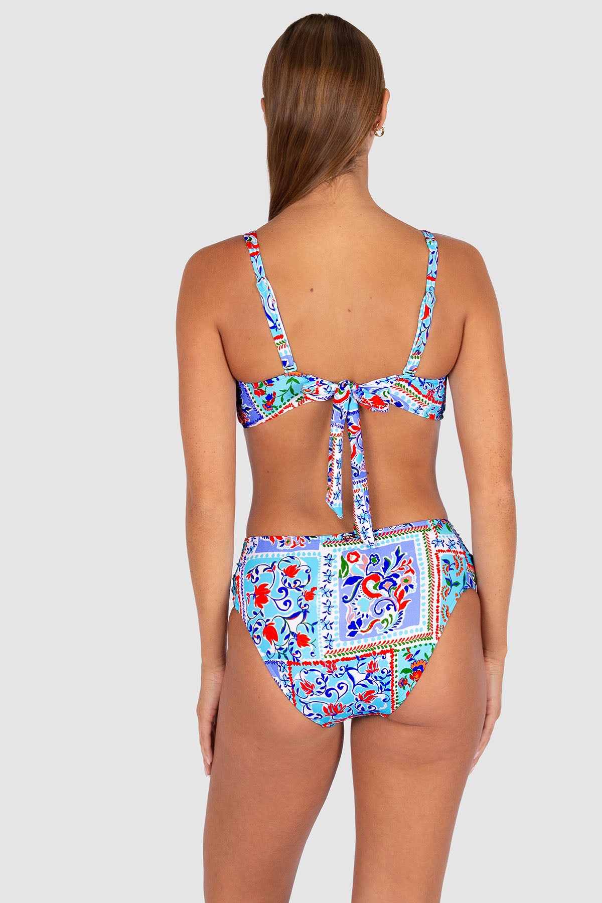 La Condesa C/D Cup Longline Bikini Bra Top