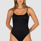 Rococco Minimalist High Leg One Piece Swimsuit