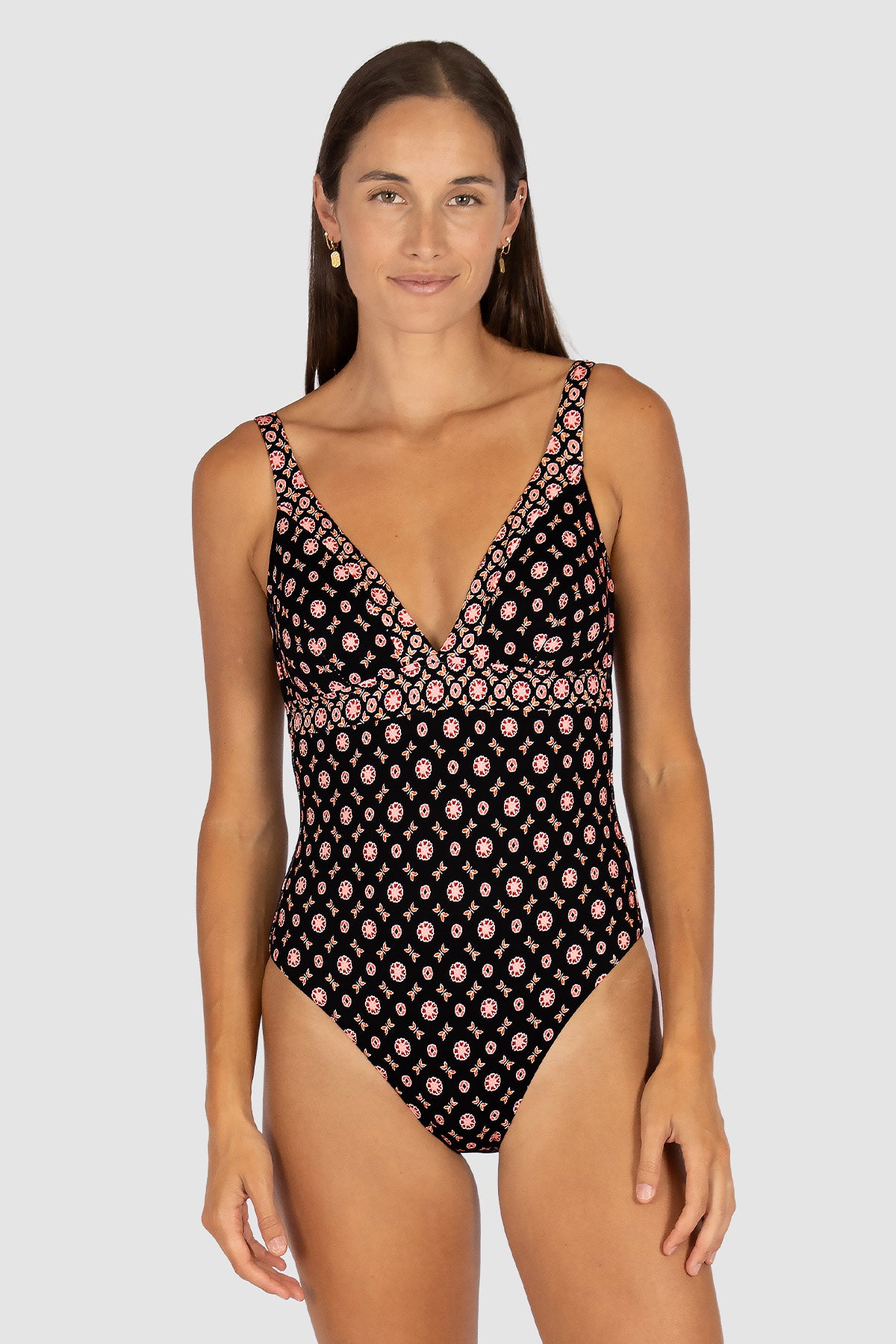Kasbah Multi Fit Longline One Piece Swimsuit