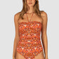 Free Spirit Bandeau One Piece Swimsuit