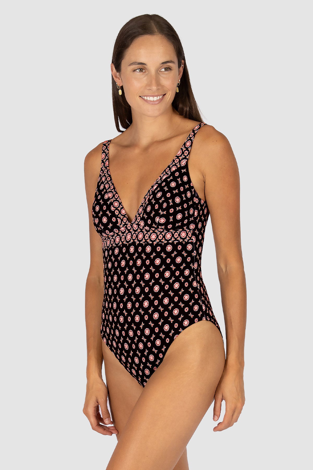 Kasbah Multi Fit Longline One Piece Swimsuit