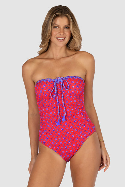Kasbah Bandeau One Piece Swimsuit