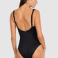 Baku Core D/E Cup Wrap One Piece Swimsuit