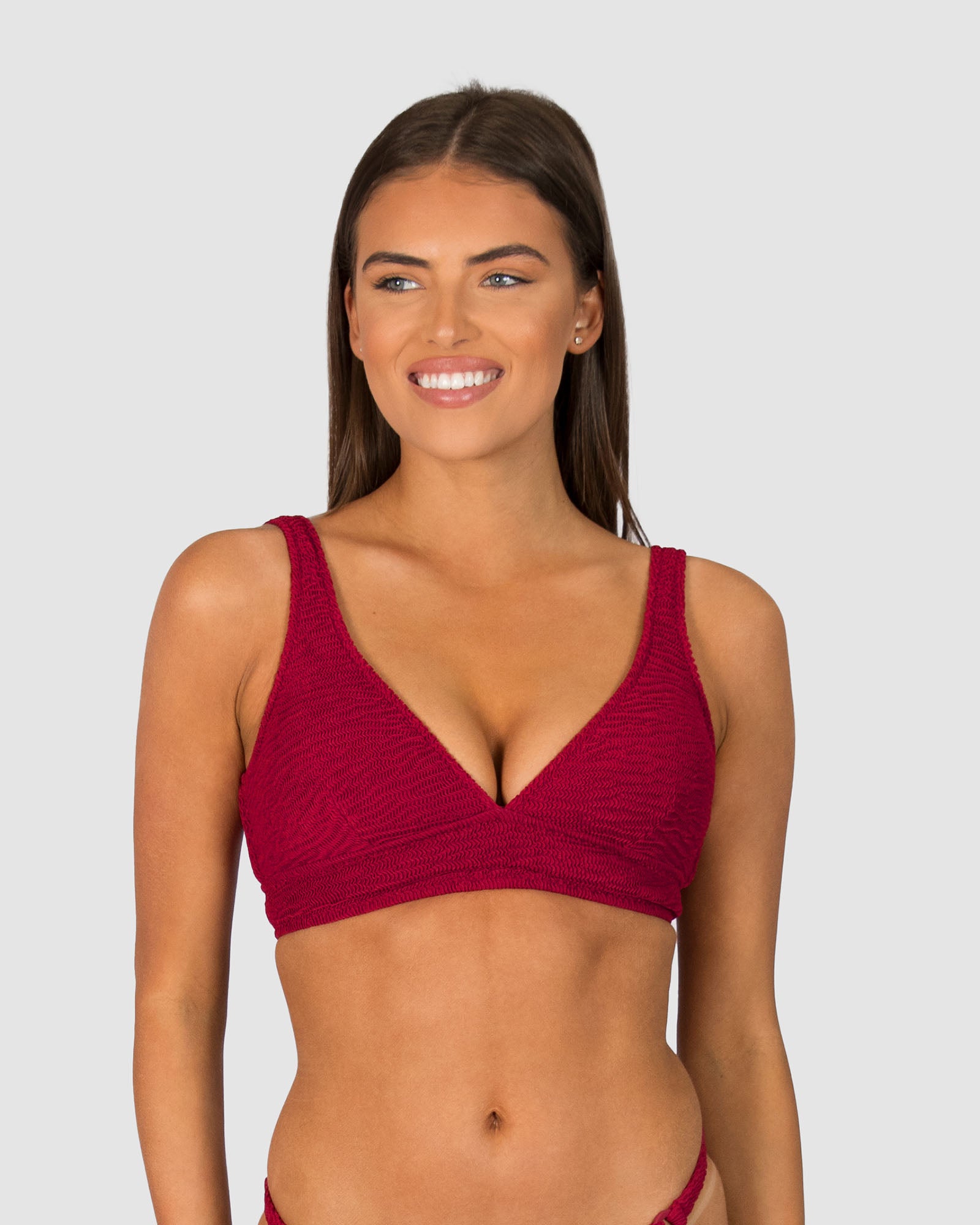 Ibiza D-DD Cup Longline Bikini Bra Top