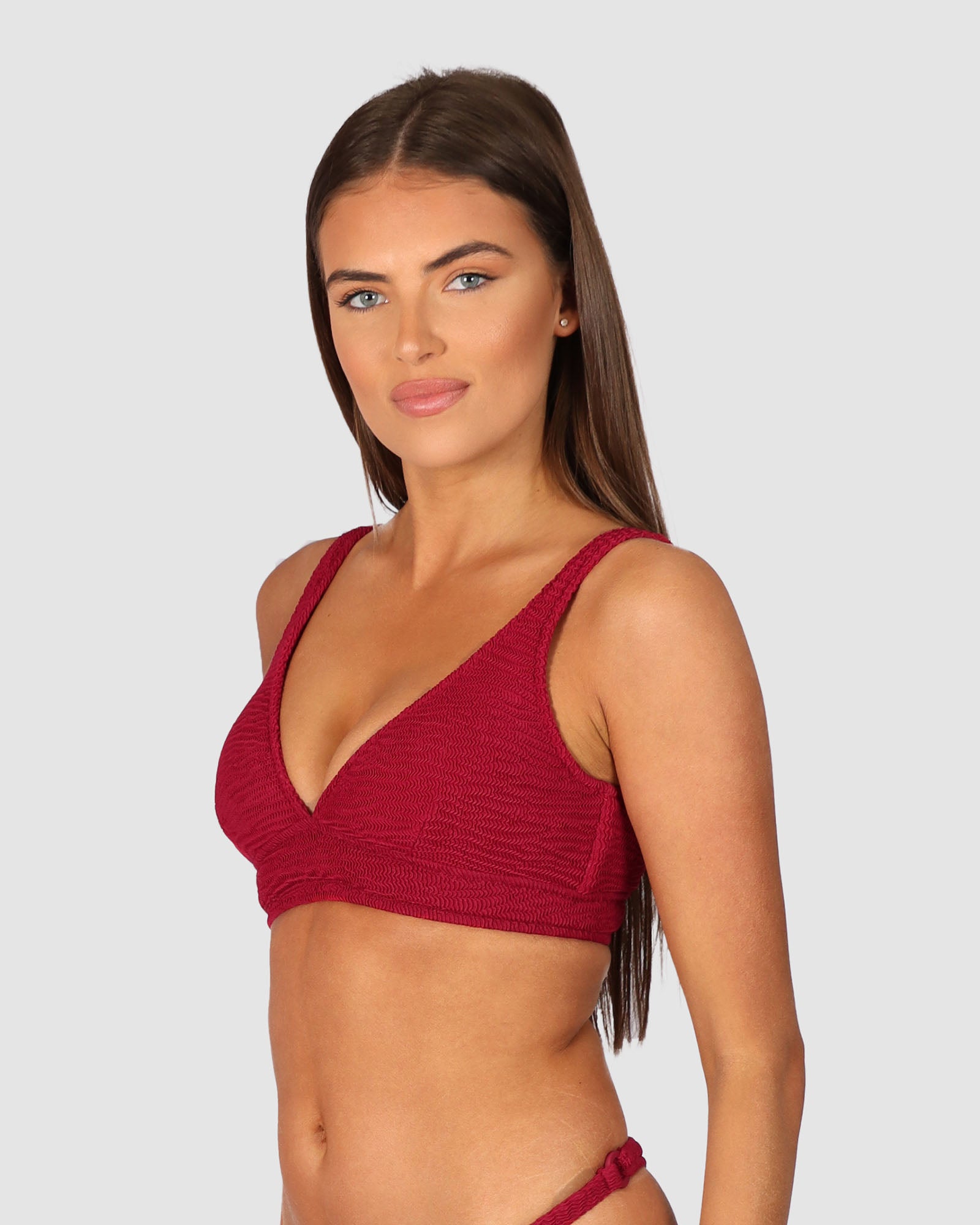 Ibiza D-DD Cup Longline Bikini Bra Top