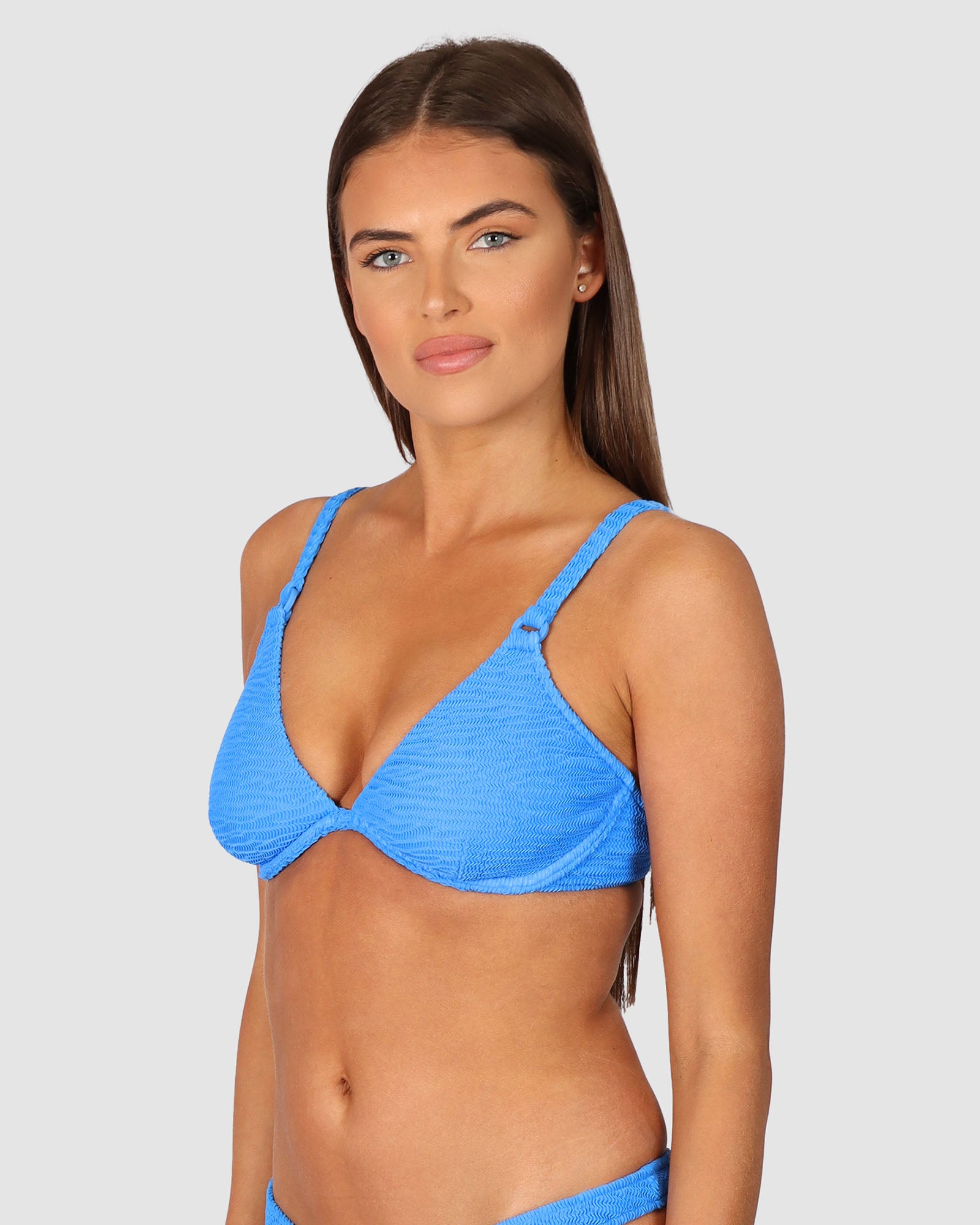Ibiza D-DD Cup Underwire Triangle Bikini Bra Top