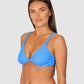 Ibiza D-DD Cup Underwire Triangle Bikini Bra Top