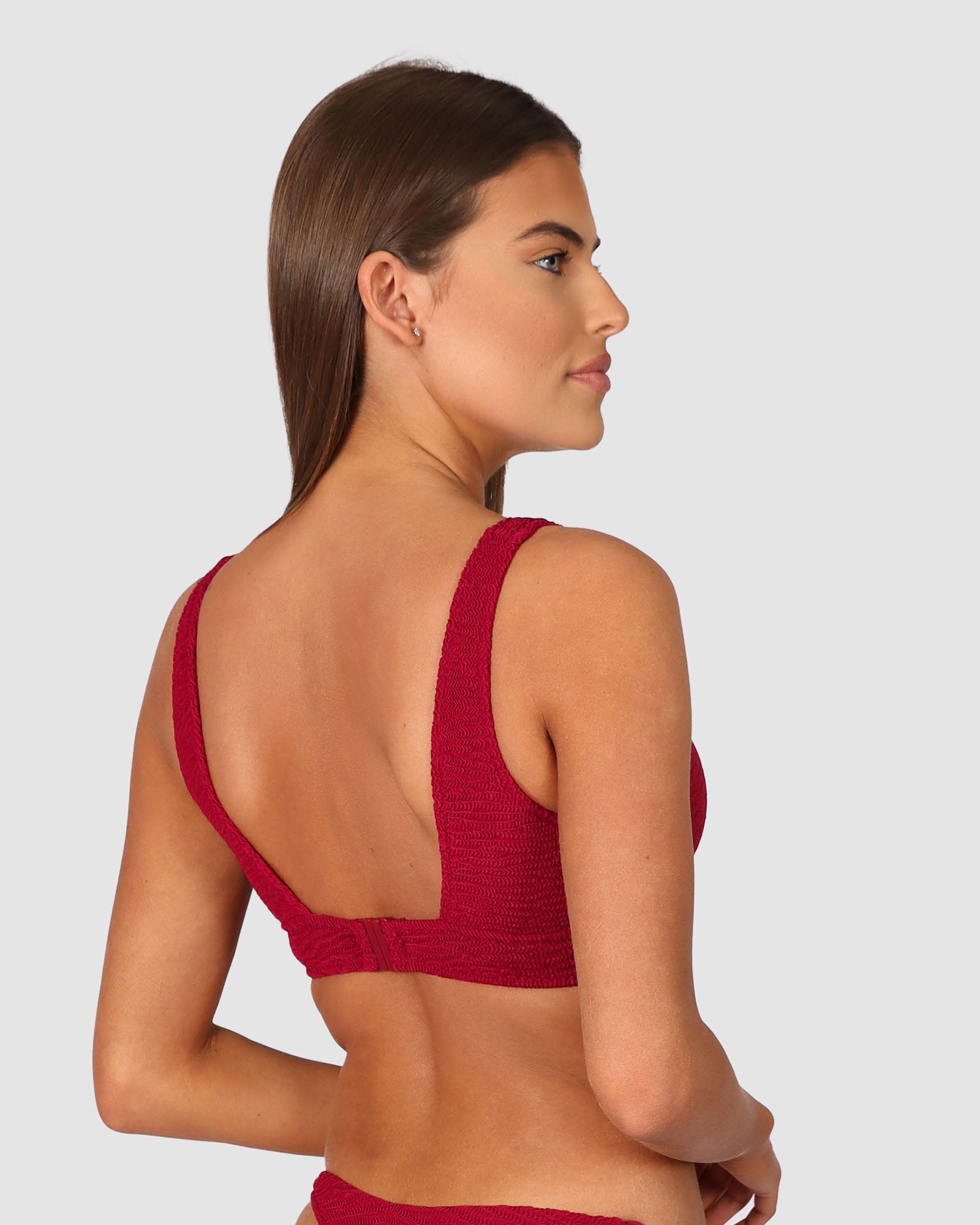 Ibiza D-DD Cup Longline Bikini Bra Top