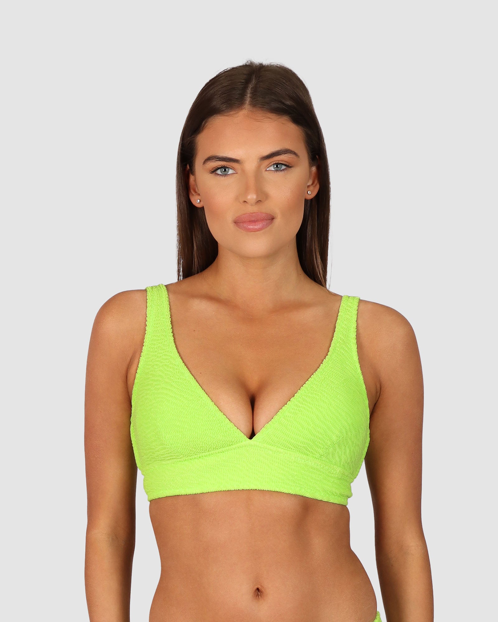 Ibiza D-DD Cup Longline Bikini Bra Top