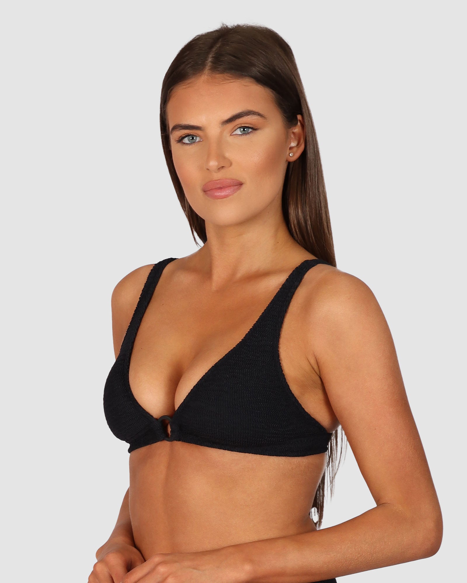 Ibiza Ring Front Bikini Bra Top