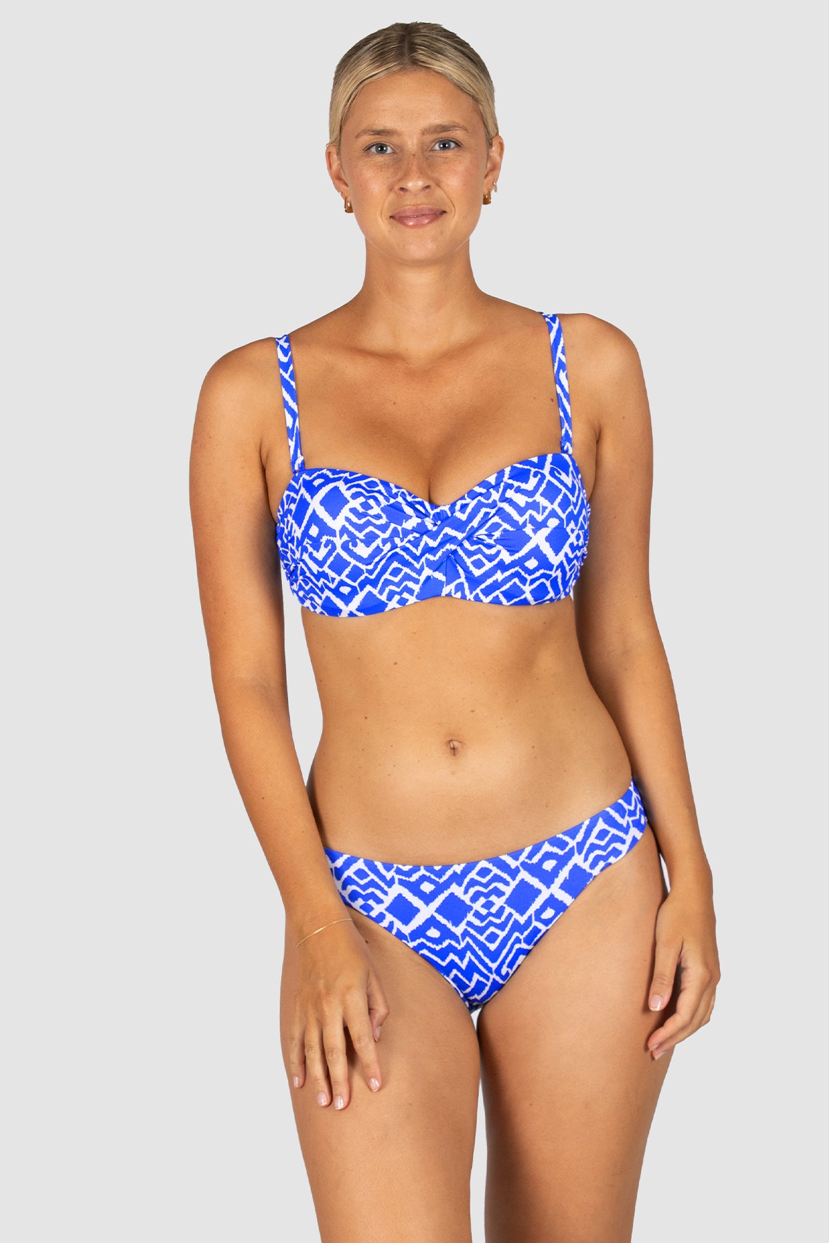 La Selva D-DD Cup Twist Bandeau Bikini Bra Top