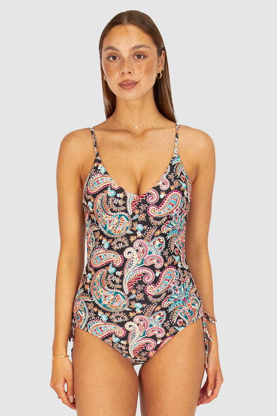 Marrakesh Ruched Side One Piece Swimsuit