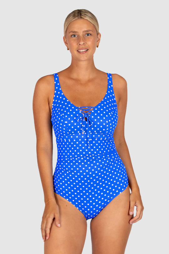 Parisian Summer E-F-G Cup One Piece Swimsuit