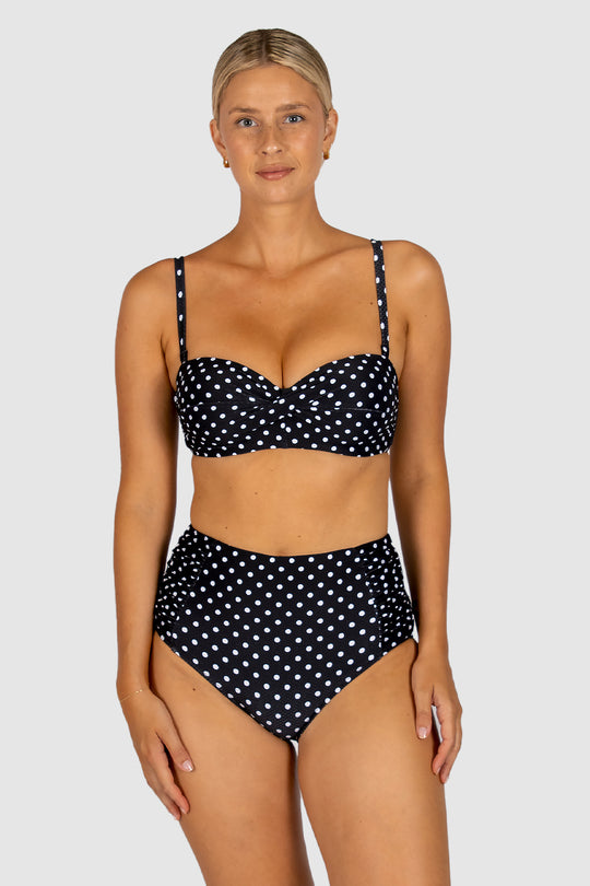 Parisian Summer D-DD Cup Twist Bandeau Bikini Bra Top