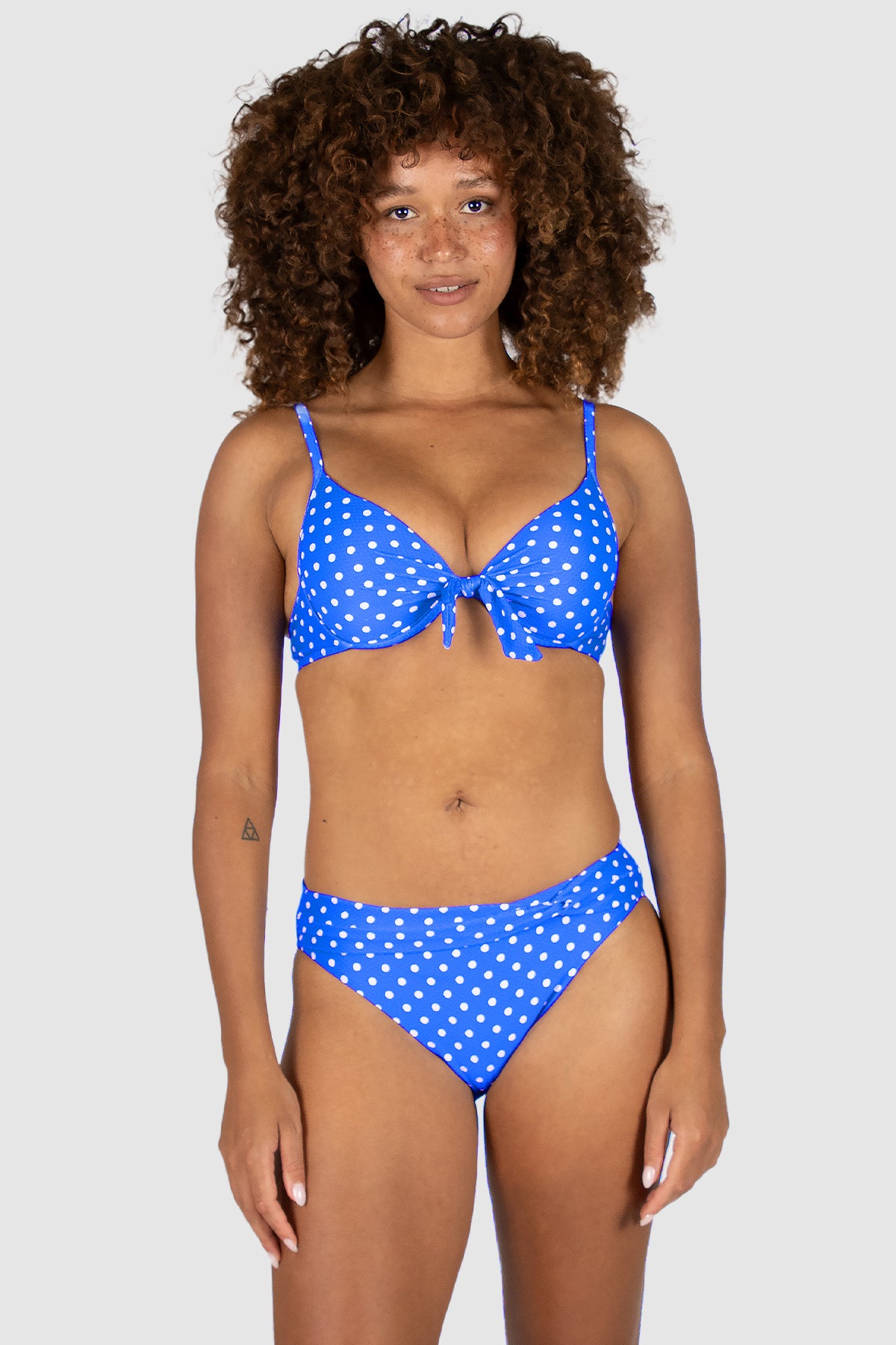 Parisian Summer Twist Band Regular Bikini Bottom