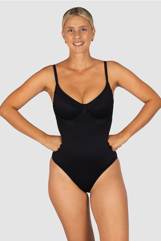 Rococco D/DD Cup Balconette One Piece Swimsuit