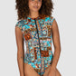 Tulum Zip Front Surfsuit Swimwear