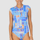 Tulum Zip Front Surfsuit Swimwear