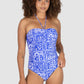 Havana Bandeau One Piece Swimsuit