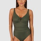 Rococco D/E Cup Ring Front One Piece Swimsuit