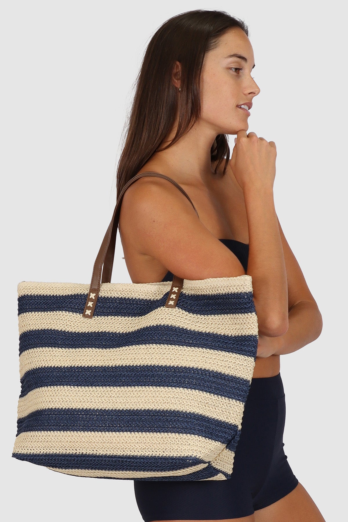 Baku Striped Bag